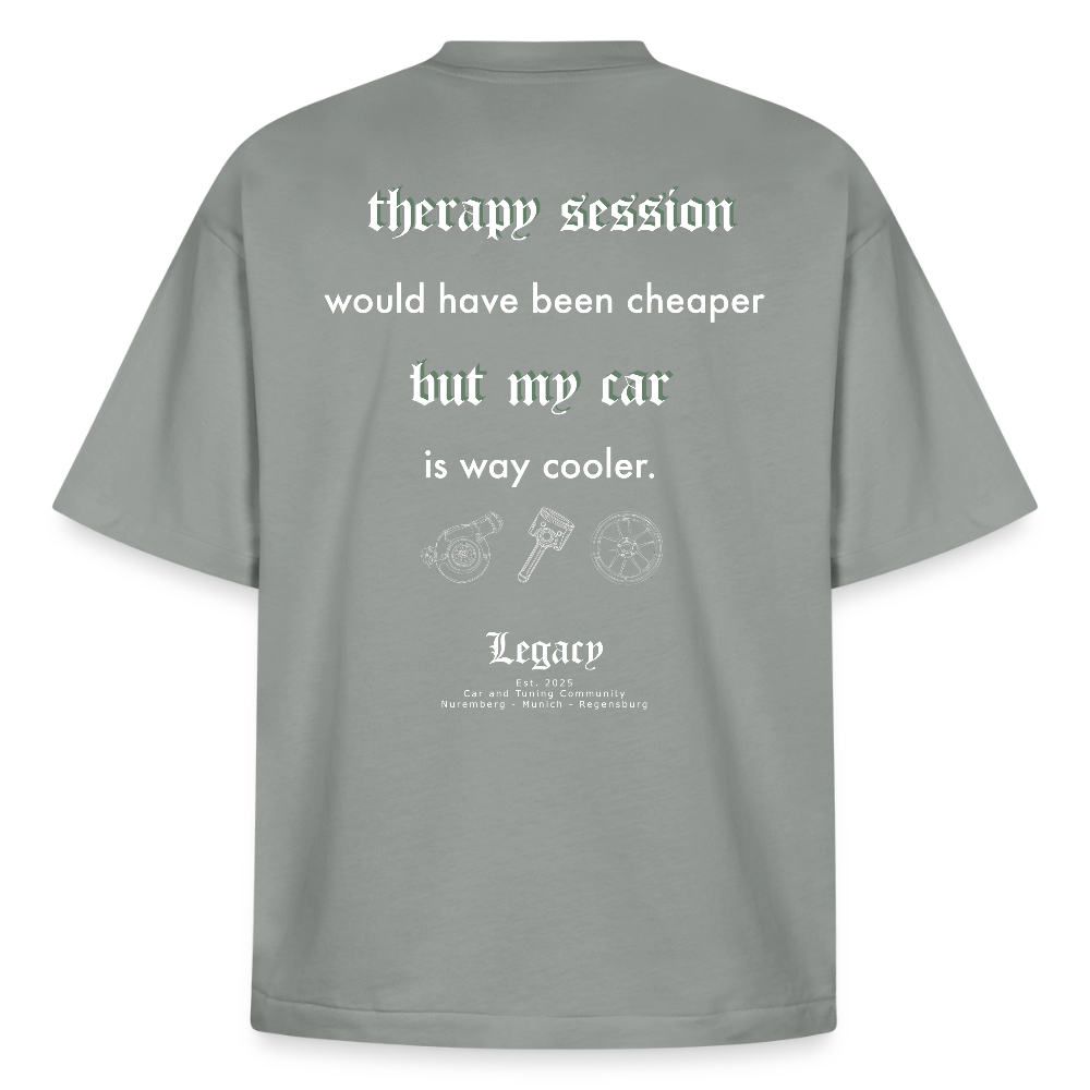 Shirt - Therapy (heavy) - Nebelgrau