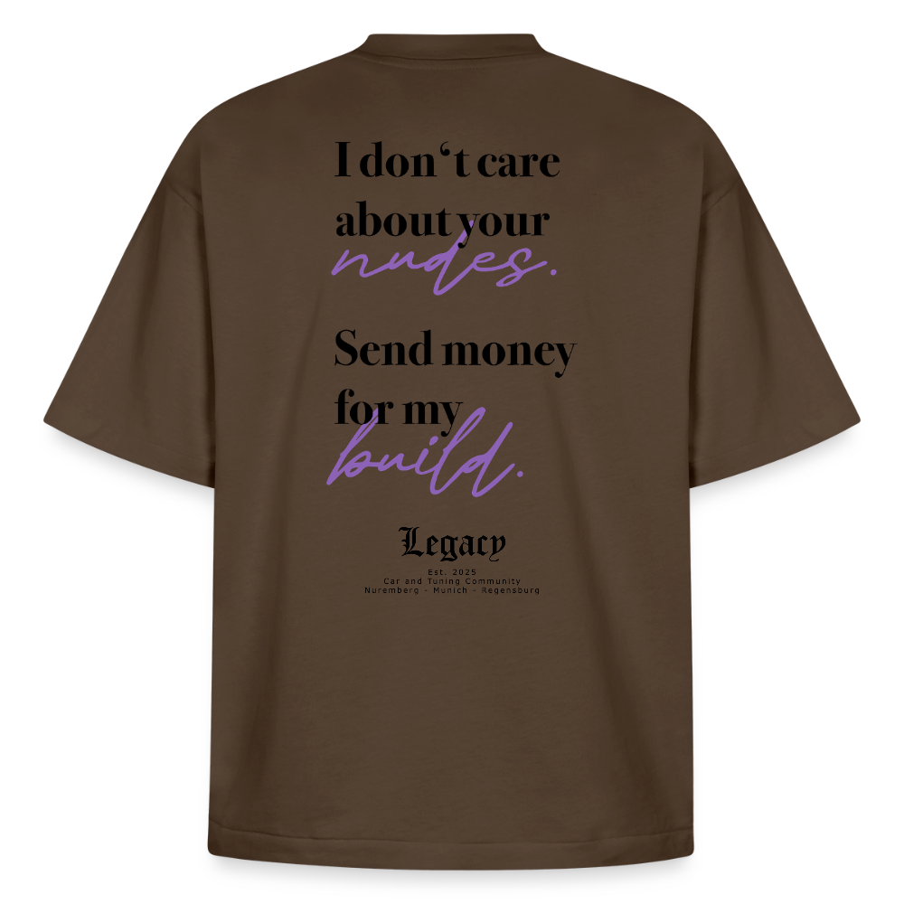 Shirt - Nudes (black/heavy) - Dunkelbraun
