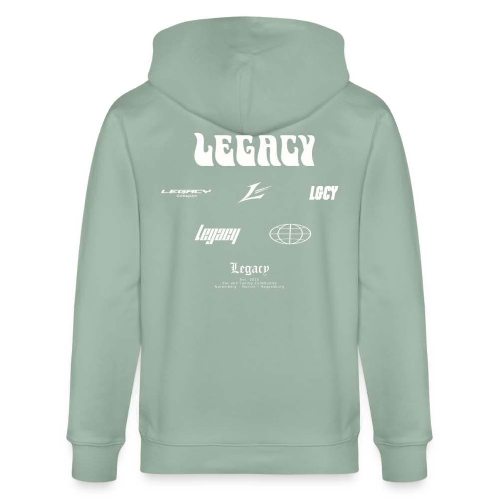 Zipper - Lgcy - Helles Graugrün