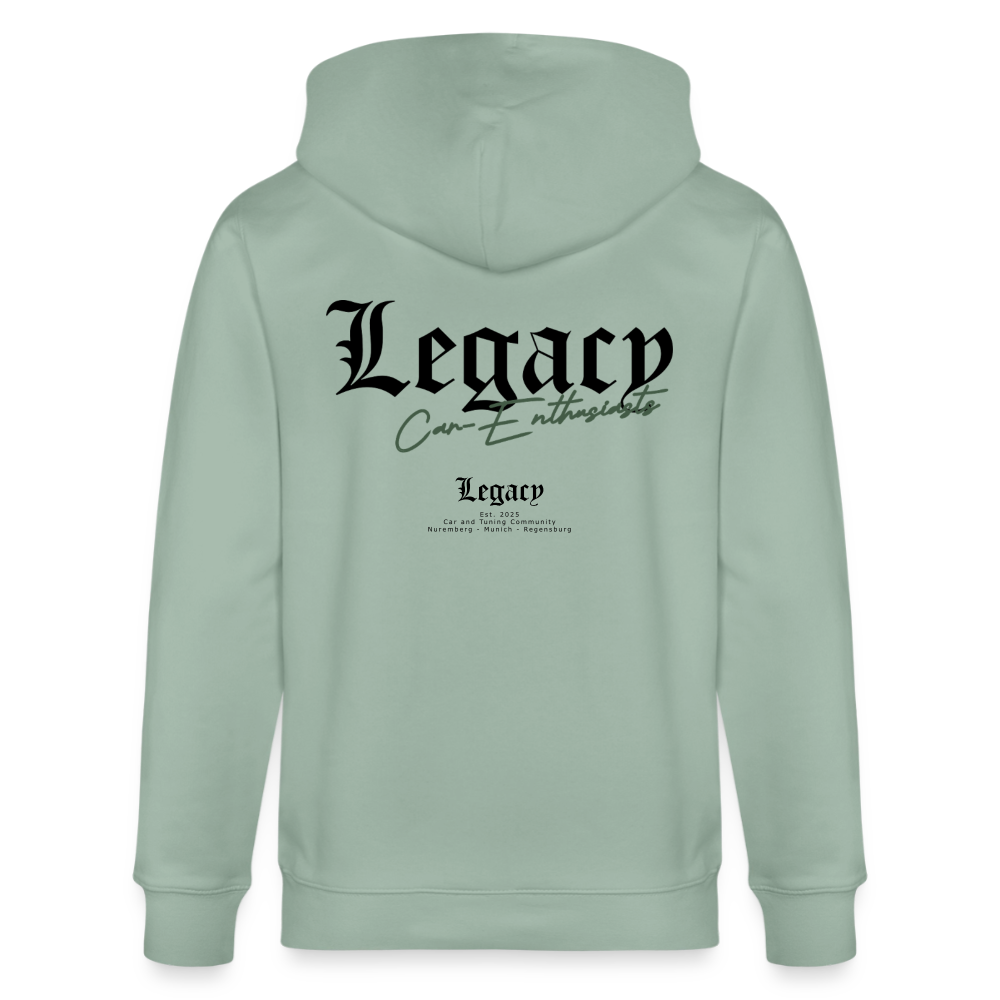Zipper - Basic One (black) - Helles Graugrün