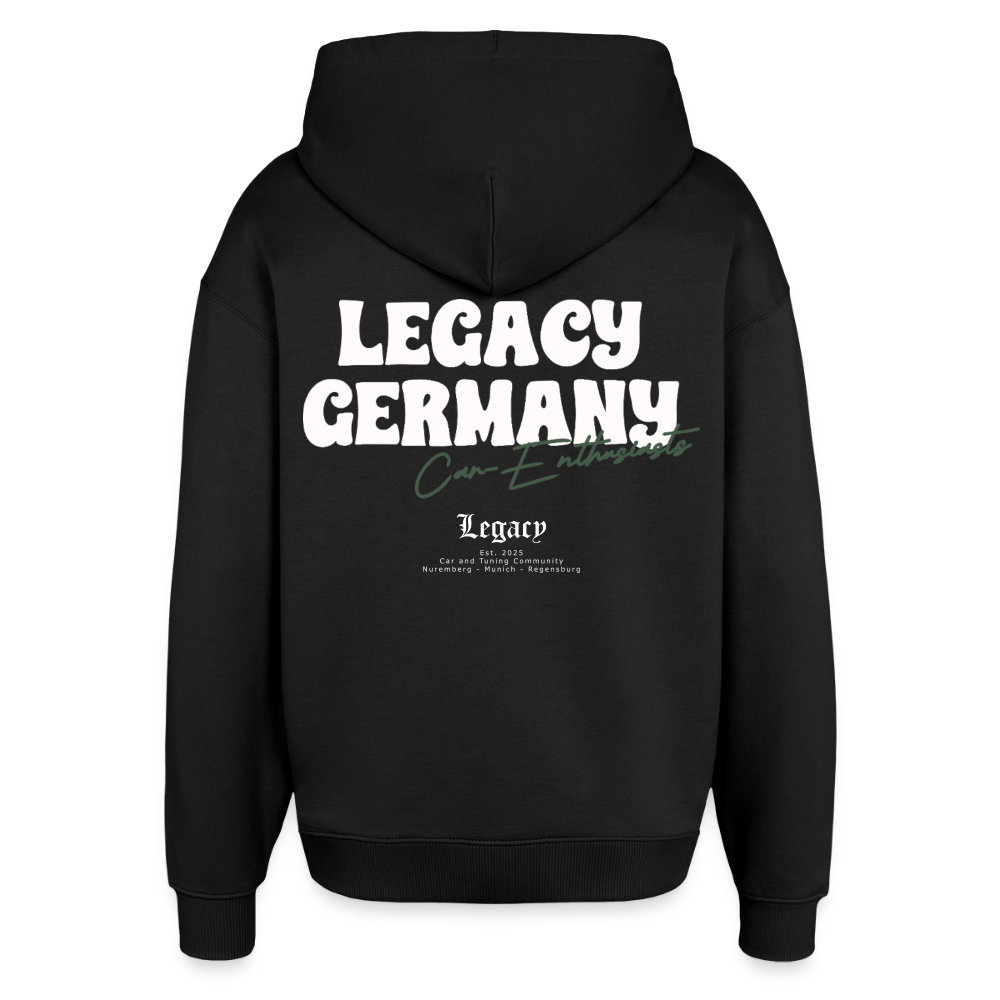 Hoodie - Car-Enthusiasts (white) - Schwarz