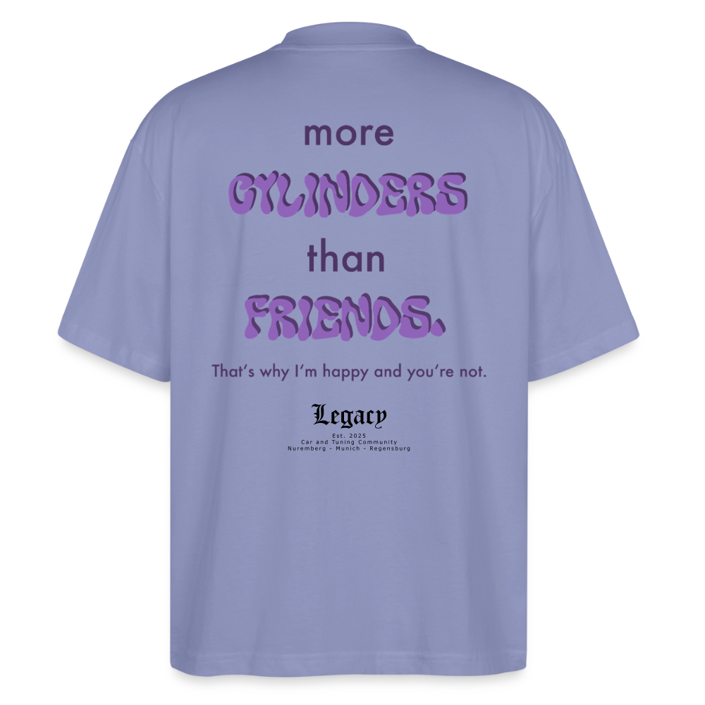 Shirt - Cylinders - Violett