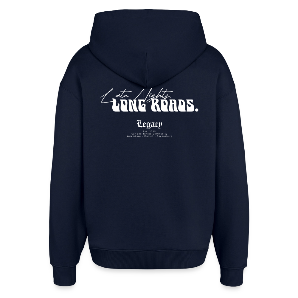Hoodie - LNLR - navy