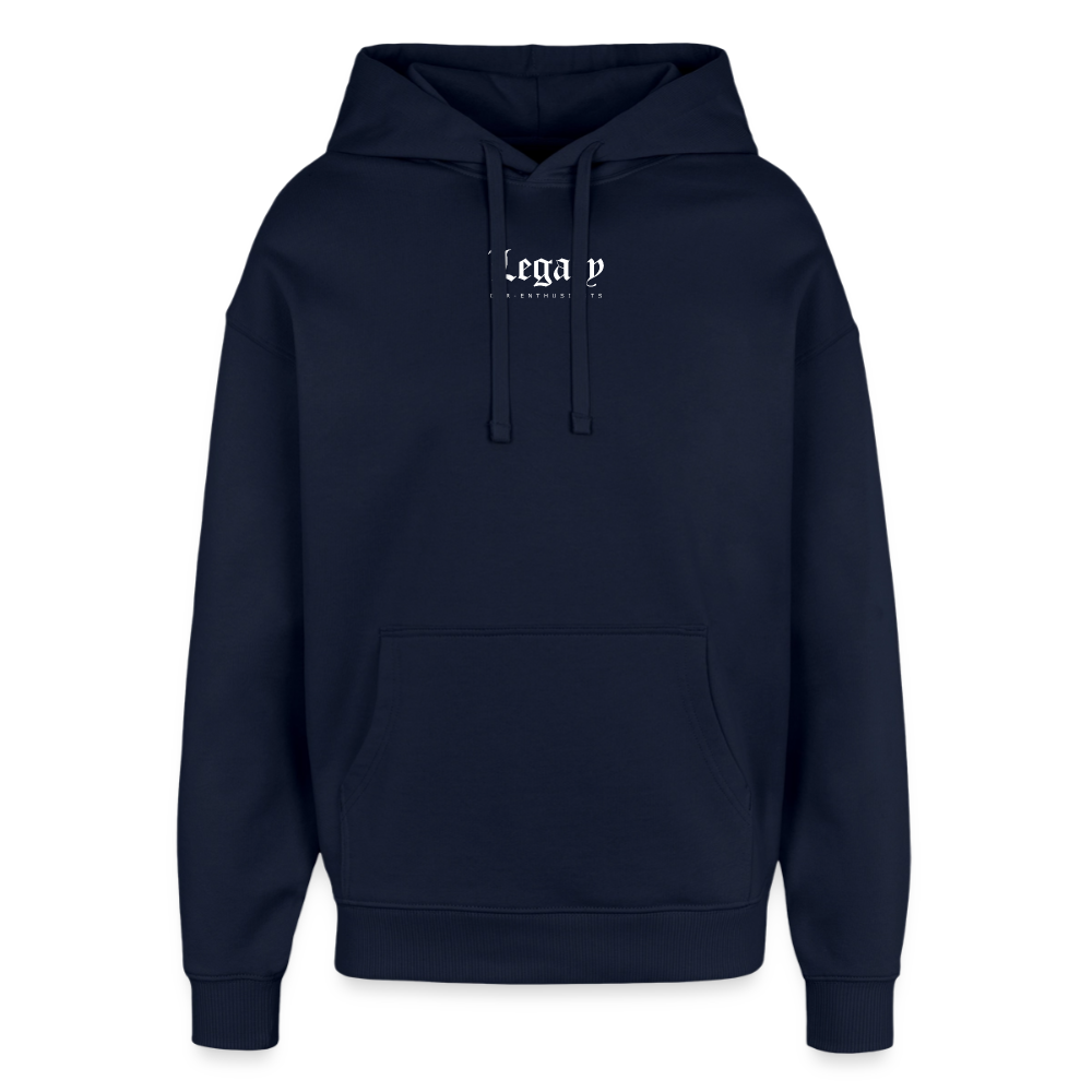 Hoodie - Car-Enthusiasts (white) - Navy