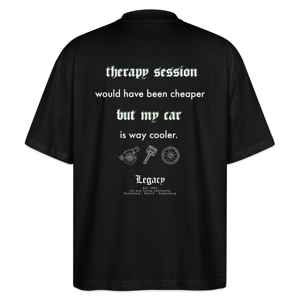 Shirt - Therapy - Schwarz