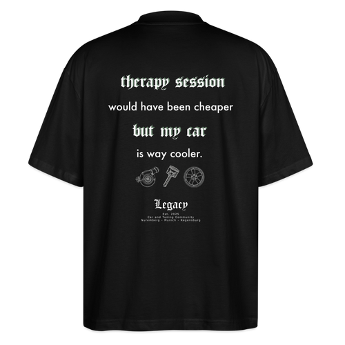Shirt - Therapy - Schwarz
