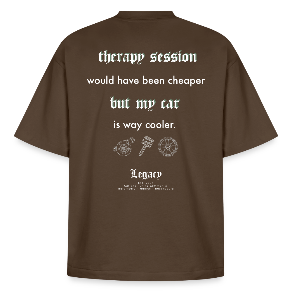 Shirt - Therapy (heavy) - Dunkelbraun