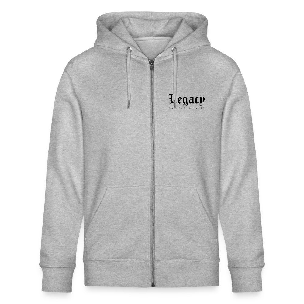 Zipper - Basic One (black) - Grau meliert