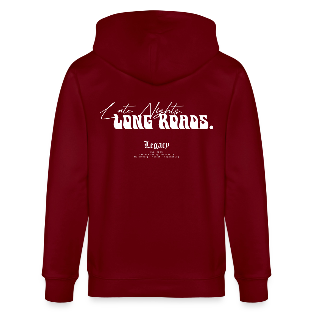 Zipper - LNLR - burgundy