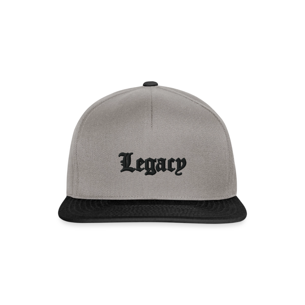 Snapback - graphite/black